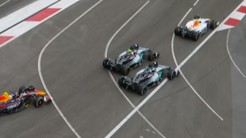 2025 Azerbaijan Grand Prix: Antonelli comes out on top in battle for P4 with Russell