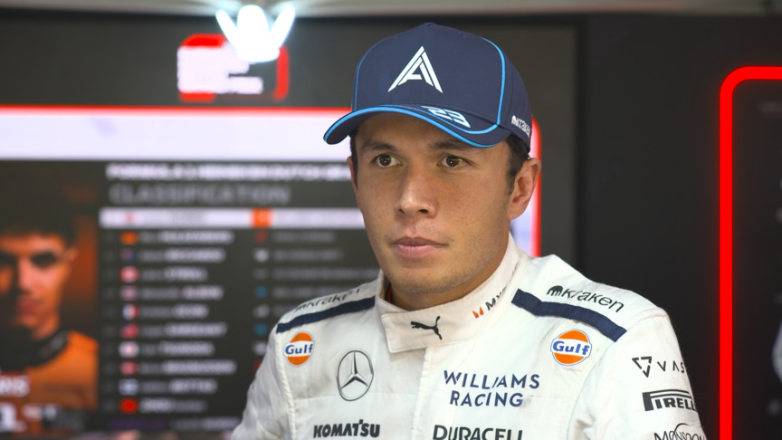 Albon: 'I was feeling good' despite P14 finish at Zandvoort