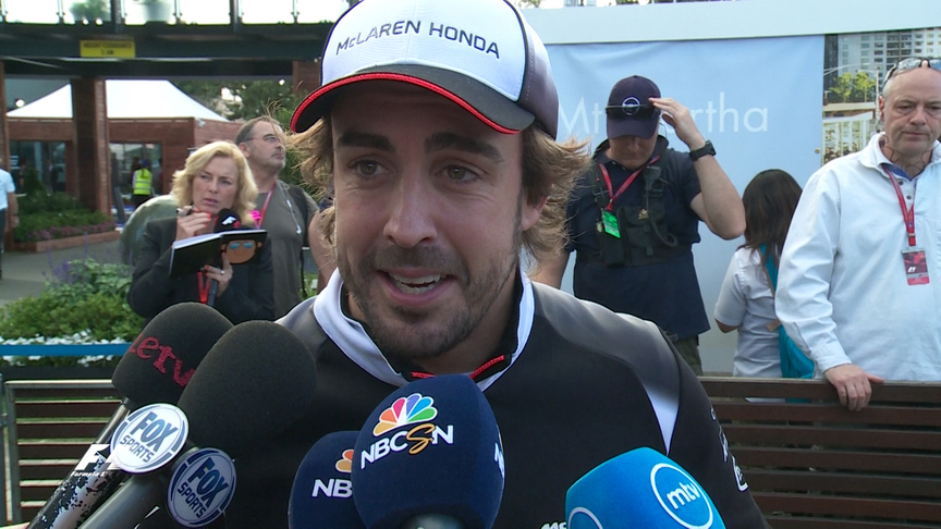 Alonso 'thought about mum' after crash