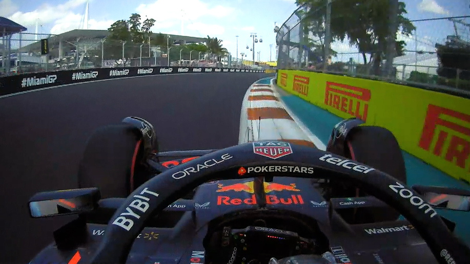 ONBOARD: Sergio Perez’s 2023 Pirelli Pole Position Award lap at the Miami Grand Prix
