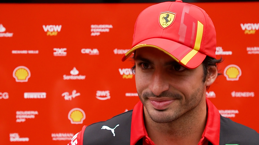 ‘The track is a lot more fun to drive’ – Sainz enjoying circuit changes at his home race