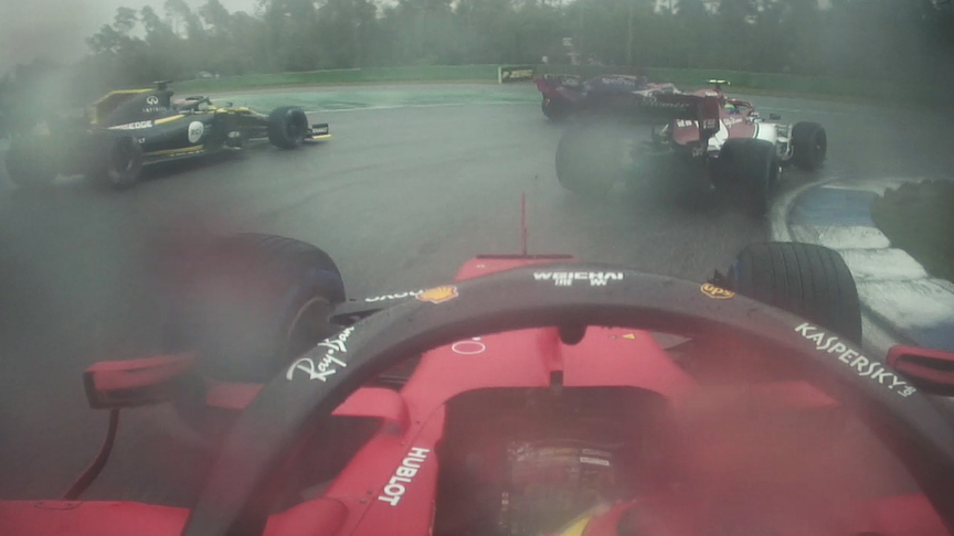GERMAN GP: Vettel's incredible first lap at Hockenheim