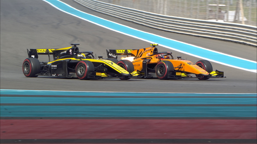 Top 5 Overtakes: F2 2019 Round 12 - Abu Dhabi