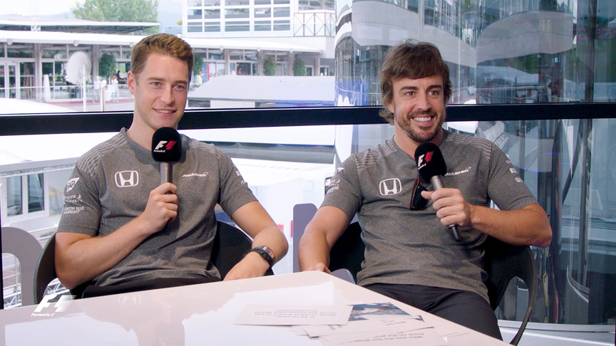 Grill the Grid: McLaren team mates