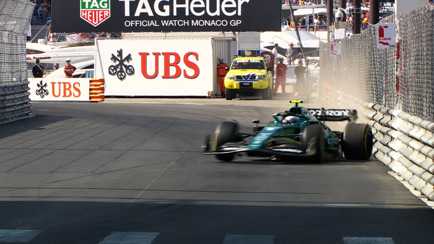 2022 Monaco GP FP2: Vettel so close to clouting the barrier in second practice