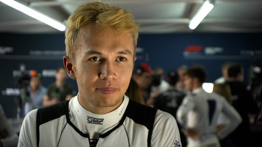 ‘I felt like we did a very good job’ says Albon after climbing from P19 to 12th at the flag