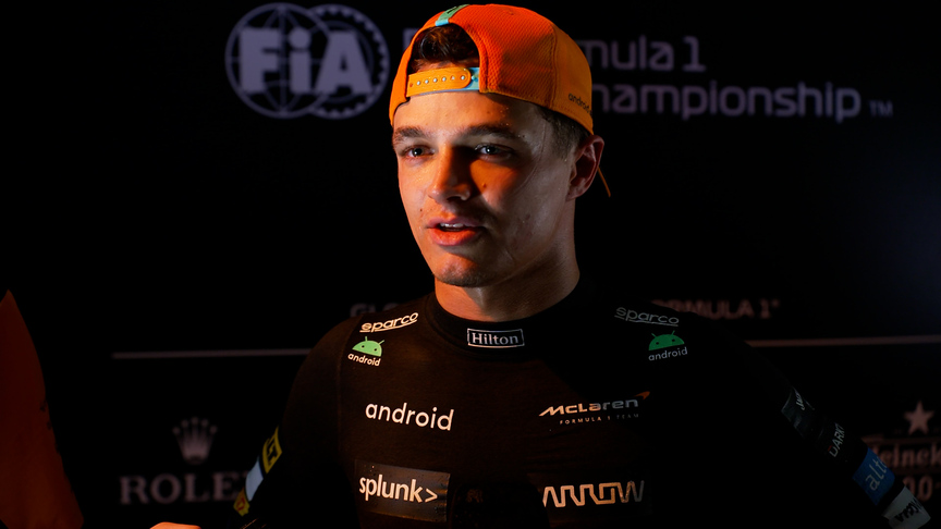 Norris left ‘pretty gutted’ with P7 as his car was ‘easily quick enough to be on pole’