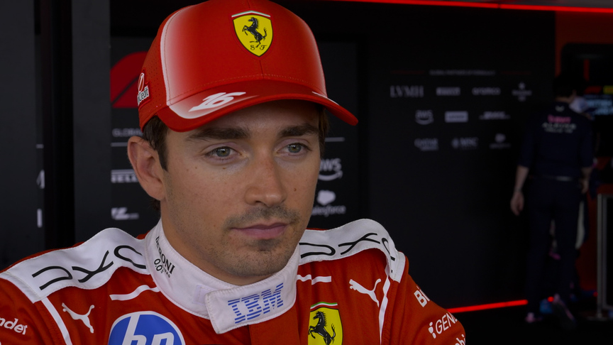 P5 Leclerc laments 'very poor start' in British GP Sprint