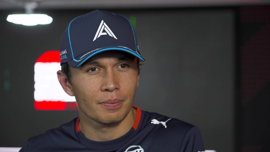 Albon believes his 'whole day was strong'