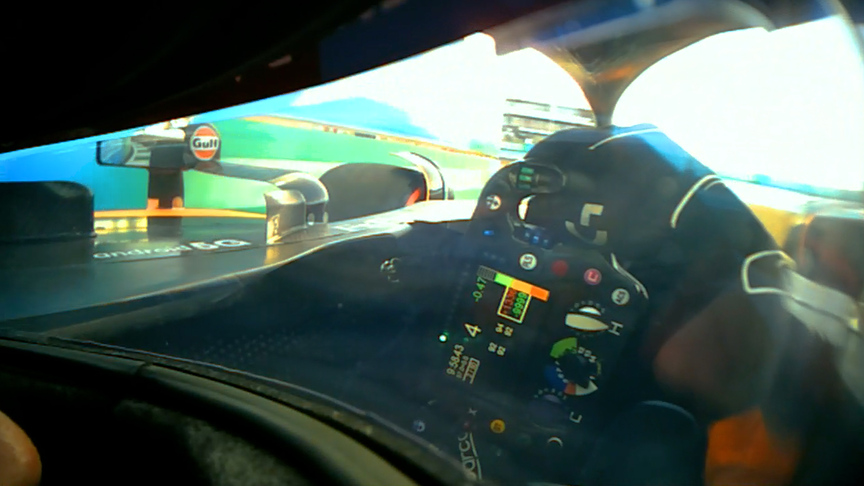 VISOR CAM: Ride onboard with Lando Norris at Jeddah