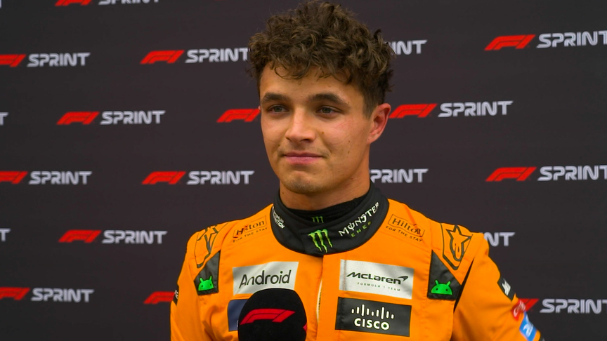 ‘My lap was shocking’ – Norris downbeat after P4 in Sprint Qualifying