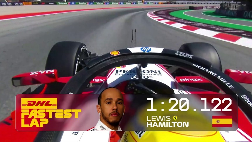 DHL Fastest Lap Award – 2026 Barcelona-Catalunya Grand Prix