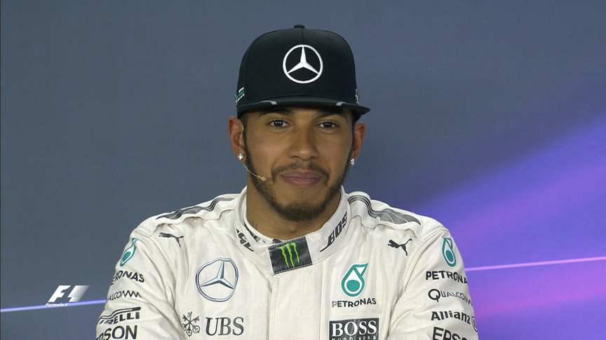 Lewis Hamilton happy to take pole on 'pressured' lap in Bahrain