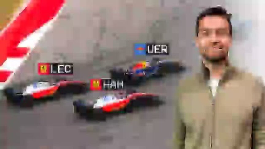 Jolyon Palmer's Analysis - Ferraris fight Max for Austin podium places