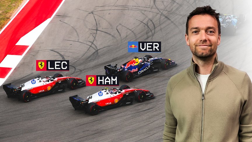 Jolyon Palmer's Analysis - Ferraris fight Max for Austin podium places