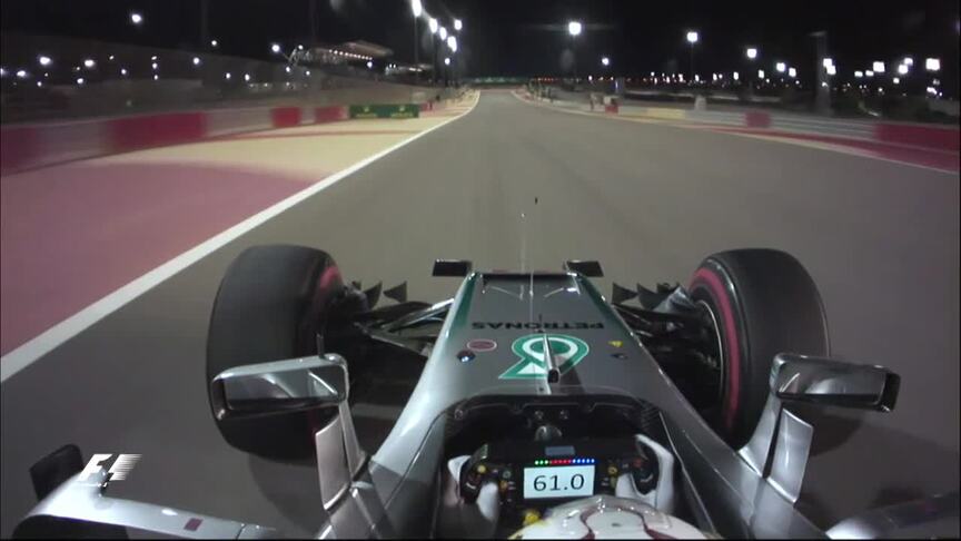 Hamilton's pole lap - the fastest ever in Bahrain