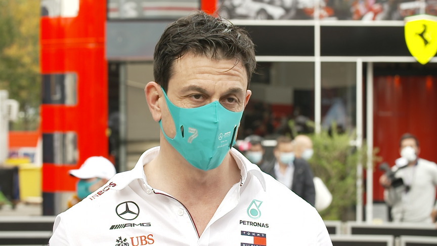 Toto Wolff 'just so happy' to seal Mercedes constructors' title