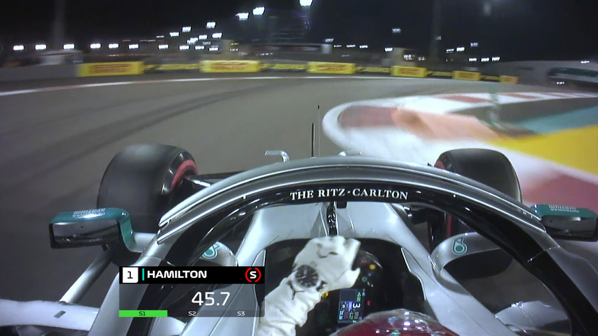 ONBOARD: Lewis Hamilton's Pirelli pole position lap