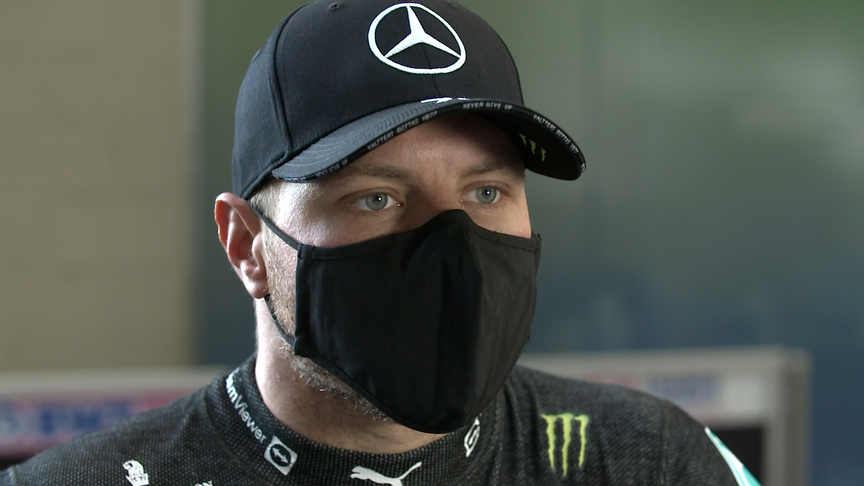 Valtteri Bottas: 'A couple more laps would've been enough' to catch Verstappen in Brazil