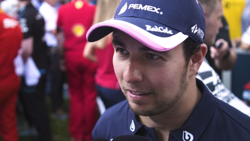 Sergio Perez: 'Overtaking was impossible' today