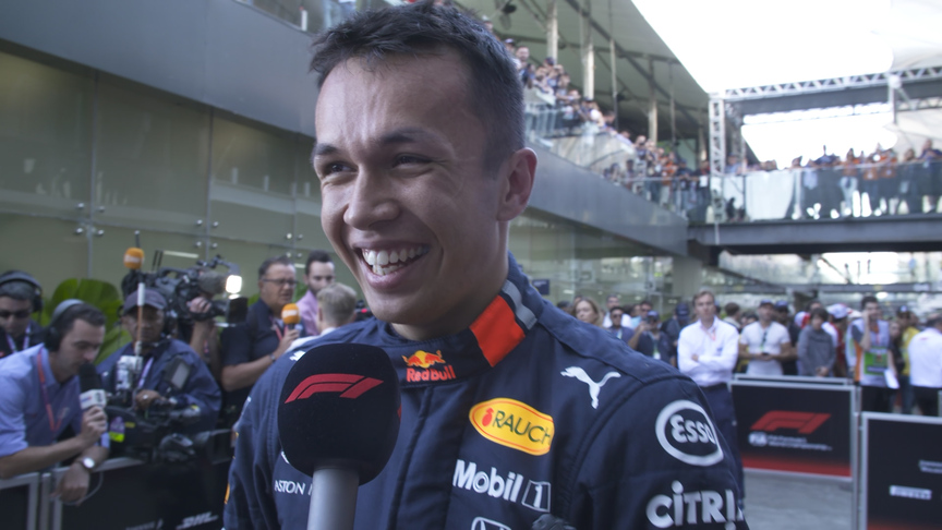 Alexander Albon: 'Everything is OK' - just need to get comfortable here