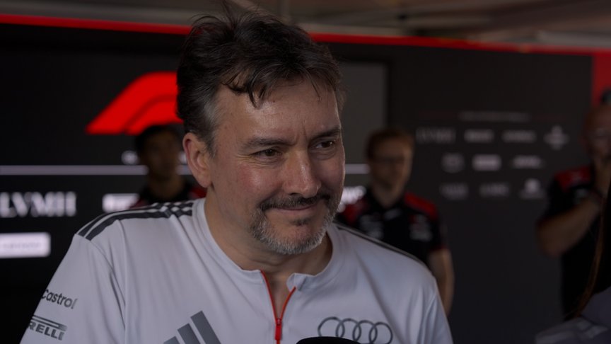 'Happy with the way the day has gone' - Key reflects on Friday's practice sessions for Audi