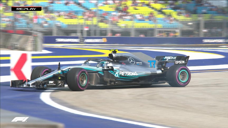 FP1: Bottas repeats Stroll's T2 spin