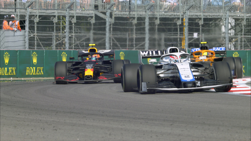 2020 Russian Grand Prix: Russell, Albon and Norris scrap in Sochi