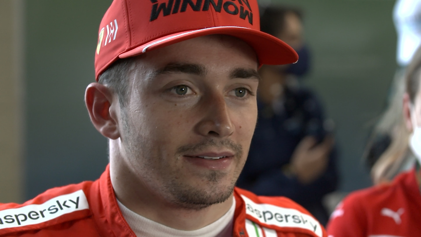 Charles Leclerc delighted with 'progression' and P5 in Brazil