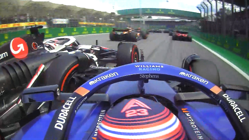 2023 Sao Paulo Grand Prix: Best race start onboards