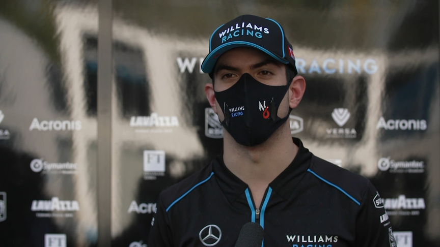 Nicholas Latifi doubts Q2 chances after 'disrupted' practice at Imola