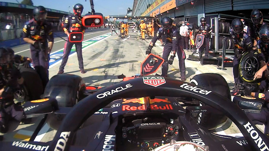 2021 Italian Grand Prix: Slow pit stop puts Max Verstappen on the back foot at Monza