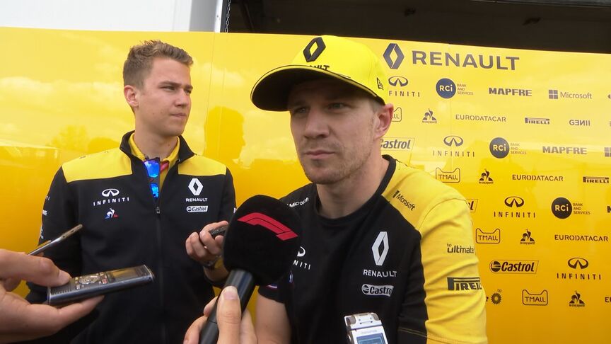 Nico Hulkenberg: Q3 possible and realistic for both cars