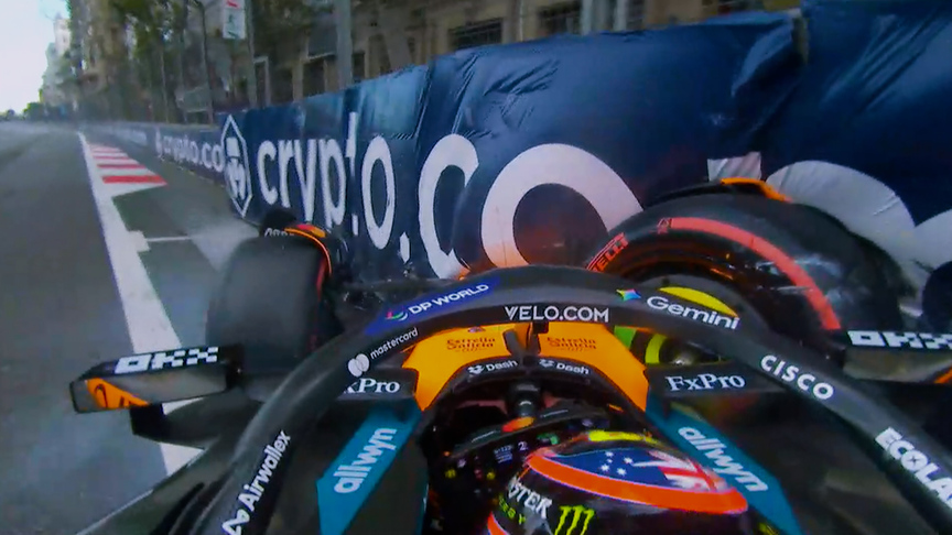 2025 Azerbaijan GP Qualifying: Every red flag in a chaotic session in Baku
