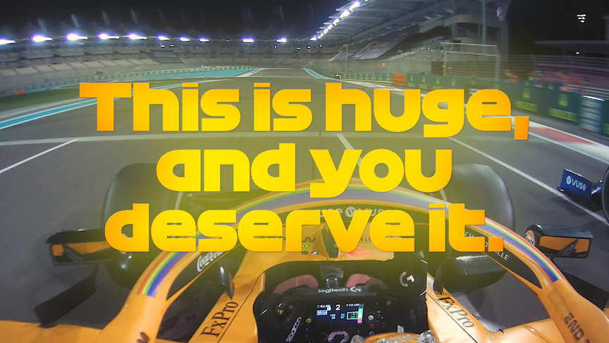 2020 Abu Dhabi Grand Prix: Sainz celebrates McLaren's 'amazing year'