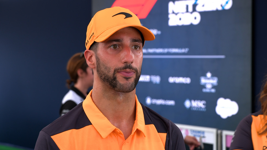 P16 Daniel Ricciardo couldn't 'lean' or 'push' on his McLaren at COTA