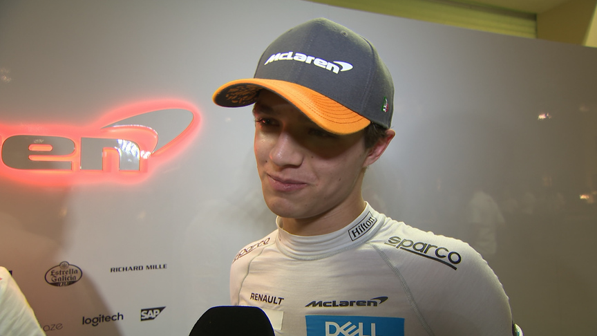 Lando Norris: Off the midfield pace so 'Q3 will be tricky'