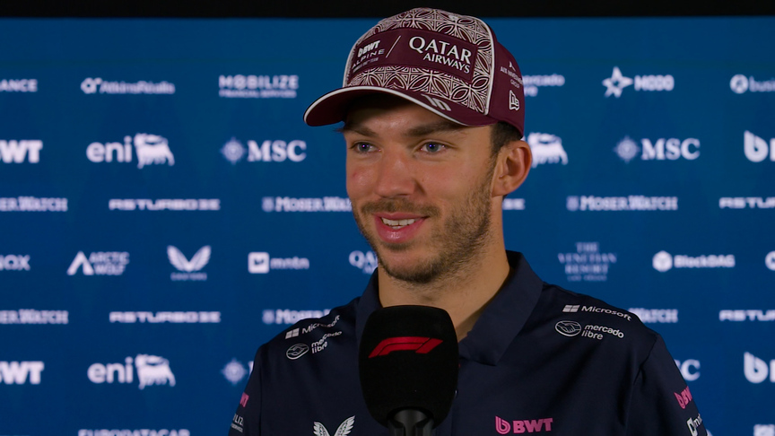 Gasly 'still going day by day' but admits 2026 'in my mind'