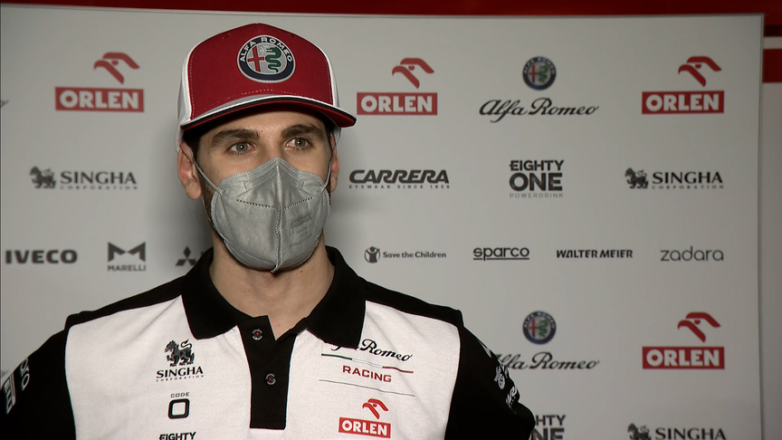 TESTING DAY 2: Giovinazzi happy to establish 'good baseline' with new Alfa Romeo