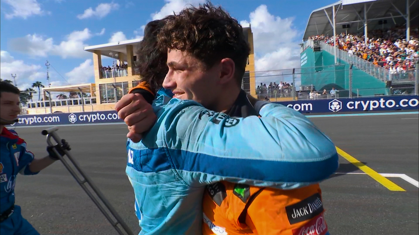 2024 Miami Grand Prix: Norris’s fellow drivers congratulate him on his maiden win