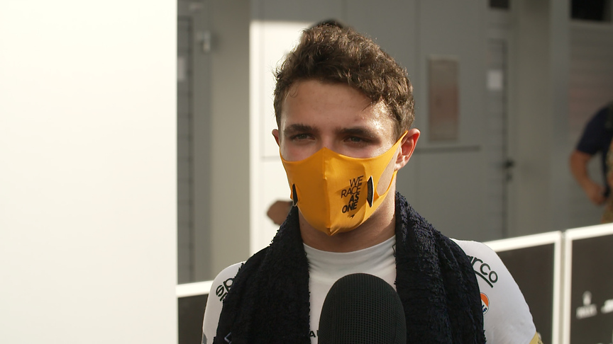 Lando Norris: Steering issue led to 'very tough' Russian Grand Prix