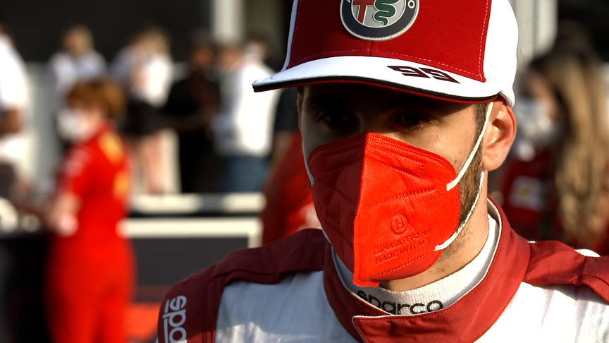 Antonio Giovinazzi had a 'quiet race' until the red flag at Baku