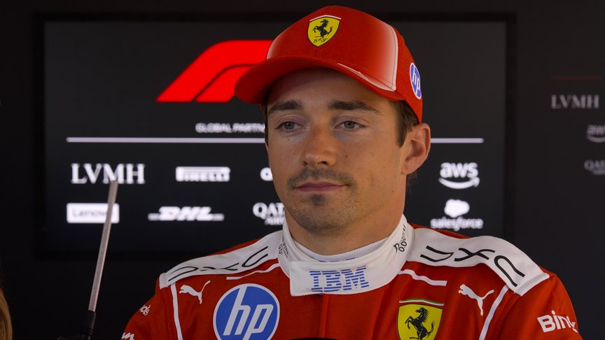P3 Leclerc 'disappointed' with struggles in Hungarian GP Qualifying