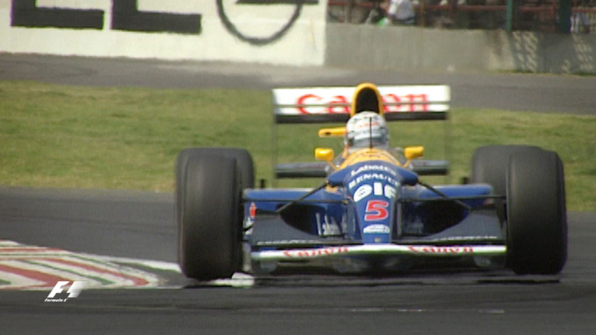 Nigel Mansell: Past and present in Mexico