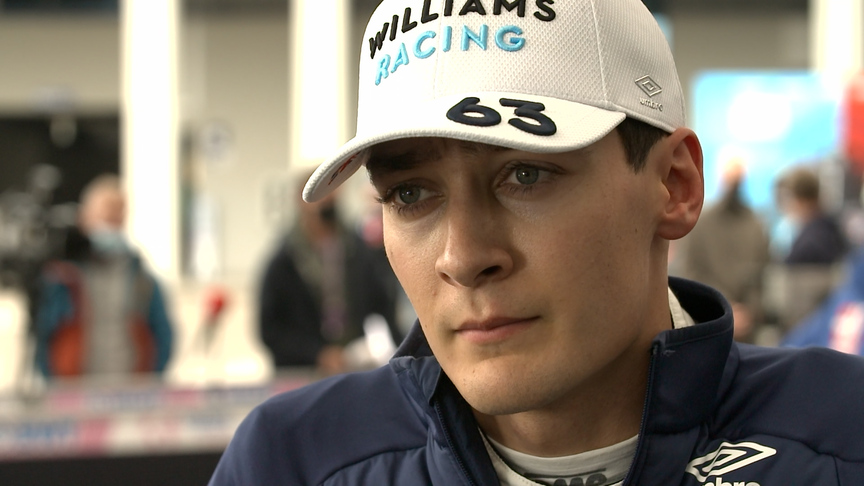 George Russell: 'I just pushed it too hard' on 'fantastic' lap