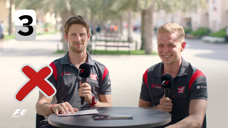 Grill the Grid: Haas team mates