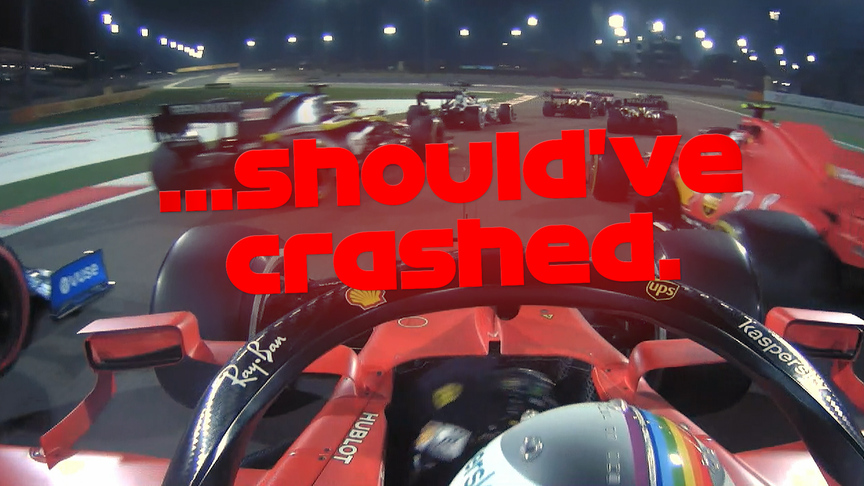 2020 Bahrain Grand Prix: Vettel rages at team mate Leclerc