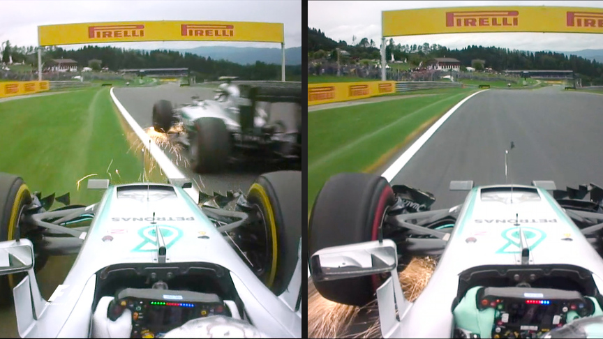 Accident or aggression? Hamilton and Rosberg's Austrian collision explained