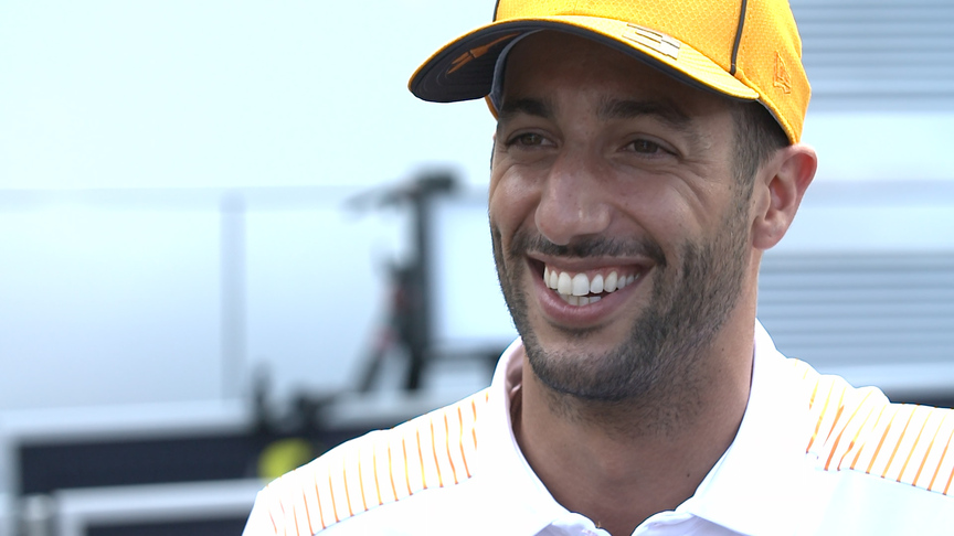Daniel Ricciardo 'joyful, pumped and happy' after making 'a good step' at French GP