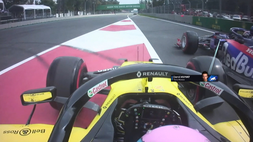 Qualifying: Kvyat and Ricciardo get too close for comfort in the pits